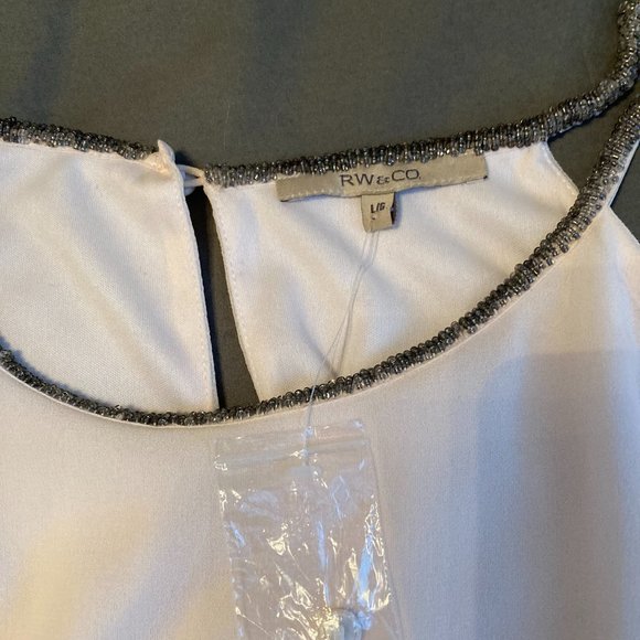 RW& Co. Blush Sleeveless top - New - Picture 5 of 7